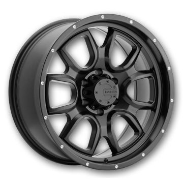 Mamba Wheels M19 15x8 Matte Black 5x114.3 +13mm 71.5mm