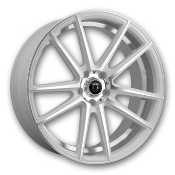 Marquee Wheels M3197 20x8.5 White Machined 5x112 +35mm 66.6mm
