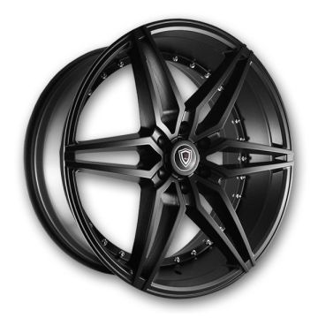 Marquee Wheels M3259 22x9.5 Satin Black 6x135 +25mm 87.1mm