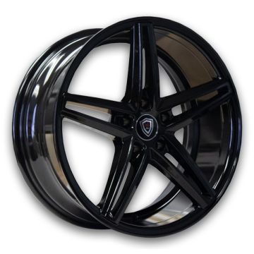 Marquee Wheels M8571 18x8 Gloss Black 5x110 +33mm 66.56mm