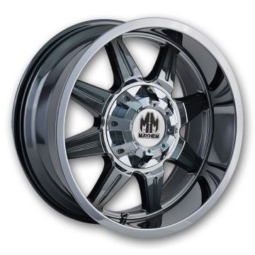 Mayhem Wheels 8100 Monstir 17x9 PVD2 5x127/5x139.7 -12mm 87mm