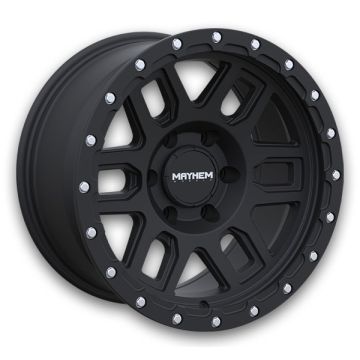 Mayhem Wheels 8304 Delta 20x9 Matte Black w/Matte Black Lip 6x135 +0mm 87.1mm