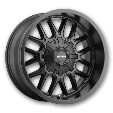 Mayhem Wheels 8107 Cogent 17x9 Matte Black 8x165.1/8x170 -12mm 130.8mm