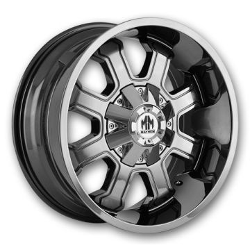 Mayhem Wheels 8103 Fierce 20x9 Chrome 8x180 +0mm 124.1mm