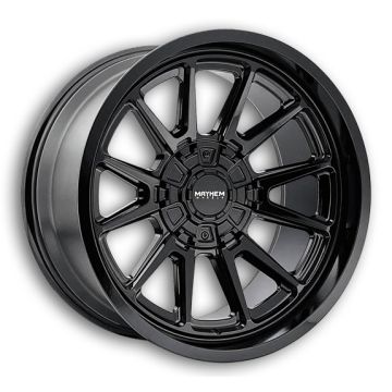 Mayhem Wheels 8116 Intrepid 18x9 Gloss Black 8x170 -12mm 125.2mm