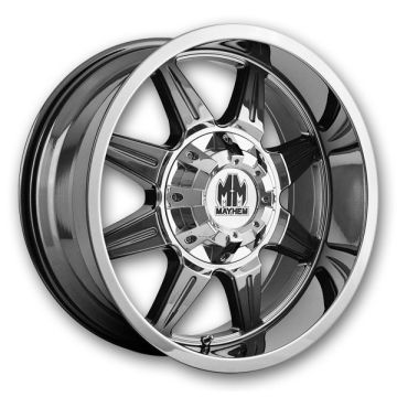 Mayhem Wheels 8100 Monstir 20x9 Chrome 8x165.1/8x170 +0mm 130.8mm