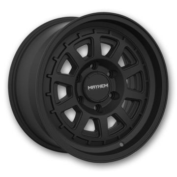 Mayhem Wheels 8303 Voyager 15x7 Matte Black 5x120 +15mm 72.56mm