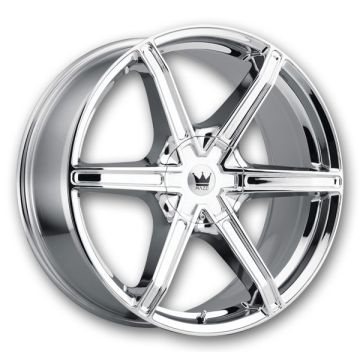 Mazzi Wheels 371 Stilts 20x8.5 Chrome 6x135/6x139.7 +30mm 106mm
