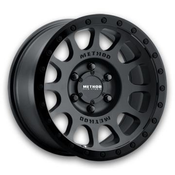 Method Wheels MR305 NV 17x8.5 Double Black 6x139.7 +25mm 108mm