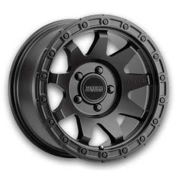 Method Wheels MR317 18x9 Matte Black 6x139.7 +3mm 106.25mm