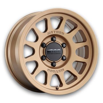 Method Wheels MR703 Bead Grip 16x8 Method Bronze 6x139.7 +0mm 106.25mm