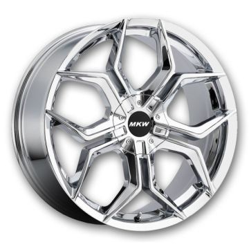 MKW Wheels M121 20x8.5 Chrome 5x100/5x108 35mm 73mm