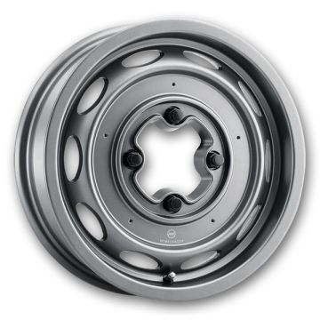 Mobel Wagen Wheels 430G Race Interceptor 15x4.5 Gunmetal 4x130 +25mm 85.85mm