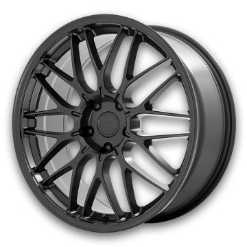 Motegi Wheels MR153 CM10 19x9.5 Satin Black 5x100 +40mm 56.15mm