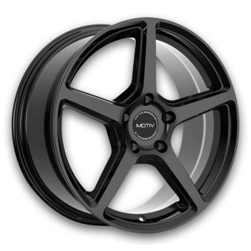 Motiv Wheels 433 Blade 17x7.5 Gloss Black 5x108 +40mm 73.1mm