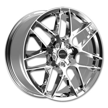 Motiv Wheels 435 Foil 18x8 Chrome 5x112/5x114.3 +42mm 73.1mm