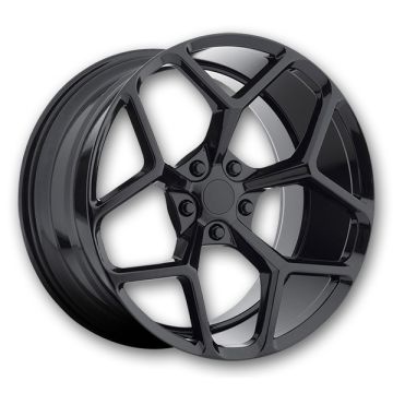 MRR Wheels M228 20x9 Gloss Black 5x120 +35mm 66.9mm