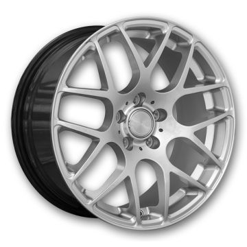 MRR Wheels UO2 19x9.5 Hyper Silver 5x120 +40mm 73.1mm