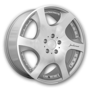 MRR Wheels VP3 19x8.5 Silver Machine Face 5x114.3 +20mm 73.1mm