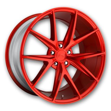 Niche Wheels Misano 19x8.5 Candy Red 5x114.3 +33mm 72.6mm