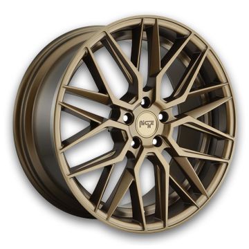 Niche Wheels Gamma 19x9.5 Matte Bronze 5x120 +40mm 72.5mm
