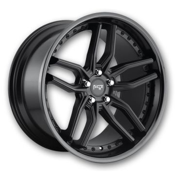 Niche Wheels Methos 19x8.5 Gloss Black Matte Black 5x120 +35mm 72.5mm