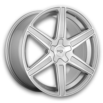 Niche Wheels Carina 20x10.5 Anthracite And Brushed Tinted Clear 5x115 +20mm 71.5mm