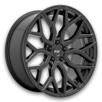 Niche Wheels Mazzanti 20x9 Matte Black 5x114.3 +35mm 72.7mm