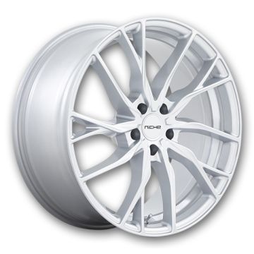 Niche Wheels Novara     20x10.5 Silver 5x112 40mm 66.56mm