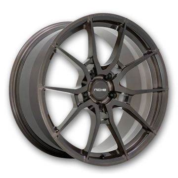 Niche Wheels Kanan 20x11 Brushed Candy Smoke 5x114.3 +53mm 70.5mm