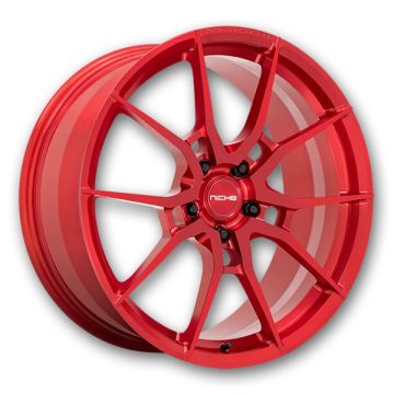 Niche Wheels Kanan 20x11 Brushed Candy Red 5x114.3 +53mm 70.5mm
