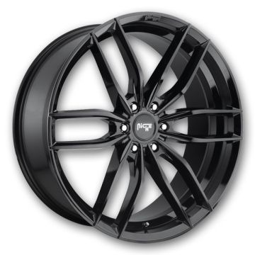 Niche Wheels Vosso 20x9 Gloss Black 6x132 +35mm 74.6mm