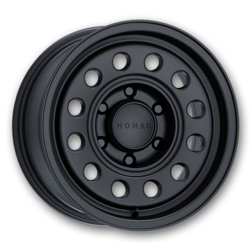 Nomad Wheels Wheels Convoy 501SB 16x8 Satin Black 5x139.7 -10mm 106.5mm
