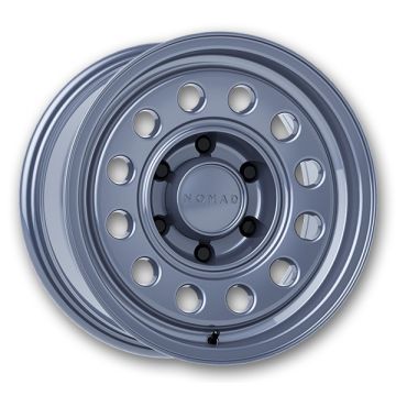 Nomad Wheels Wheels Convoy 501UG 15x7 Utility Gray 5x114.3 -10mm 83.82mm