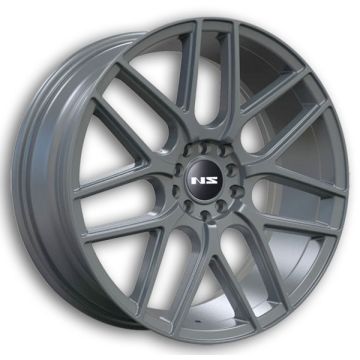 NS Tuner Wheels NS1502 18x8 Matte Gray 5x100/5x114.3 +38mm 73.1mm