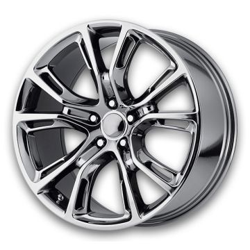 Performance Replicas Wheels PR137 20x9 Black Chrome 5x127 +34mm 71.5mm