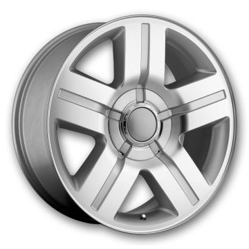 Performance Replicas Wheels PR147 20x8.5 Silver Machined 5x120/5x127 +0mm 78.1mm