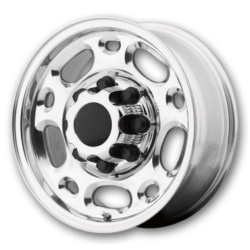 Performance Replicas Wheels PR156 16x6.5 Polished 8x165.1 +28mm 117mm