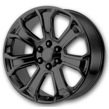 OE Performance Wheels 166 20x8.5 Gloss Black 6x139.7 +31mm