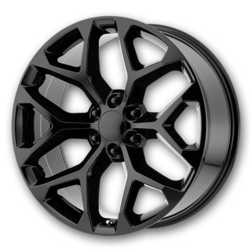 OE Performance Wheels 176 24x10 Gloss Black 6x139.7 +24mm