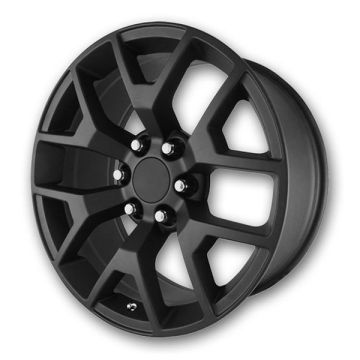 Performance Replicas Wheels PR169 24x10 Matte Black 6x139.7 +31mm 78.3mm