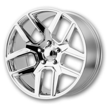 Performance Replicas Wheels PR192 20x9 Chrome 5x139.7 +19mm 78.1mm
