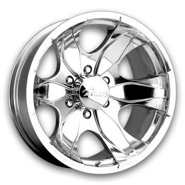Pacer Wheels 187P Warrior 17x8 Polished 6x135 +25mm 87mm
