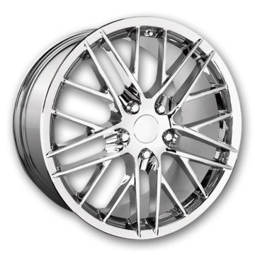 Performance Replicas Wheels PR121 17x8.5 Chrome 5x120 +49mm 70.7mm