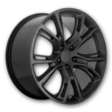 Performance Replicas Wheels PR137 22x9 Matte Black 5x127 +34mm 71.5mm