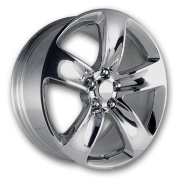Performance Replicas Wheels PR154 20x10 Polished 5x127 +50mm 71.5mm