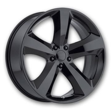 Performance Replicas Wheels PR170 20x8 Gloss Black 5x115 +24mm 71.5mm