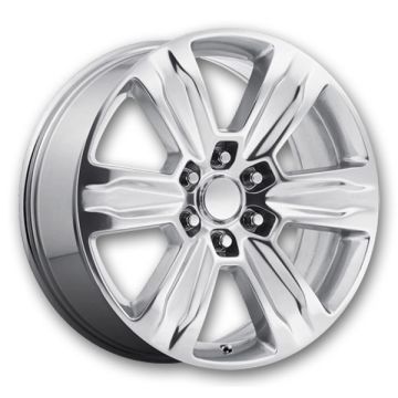 Performance Replicas Wheels PR172 22x9 Polished 6x135 +44mm 87.1mm