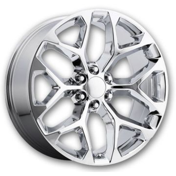 Performance Replicas Wheels PR176 20x9 Chrome 6x139.7 +24mm 78.3mm