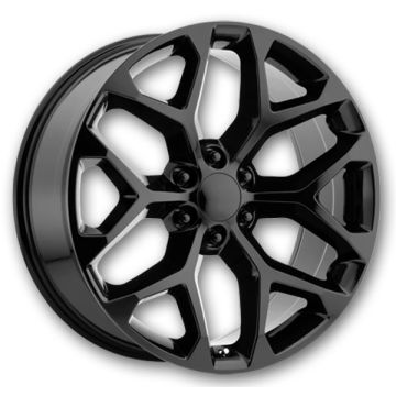 Performance Replicas Wheels PR176 20x9 Gloss Black 6x139.7 +24mm 78.1mm